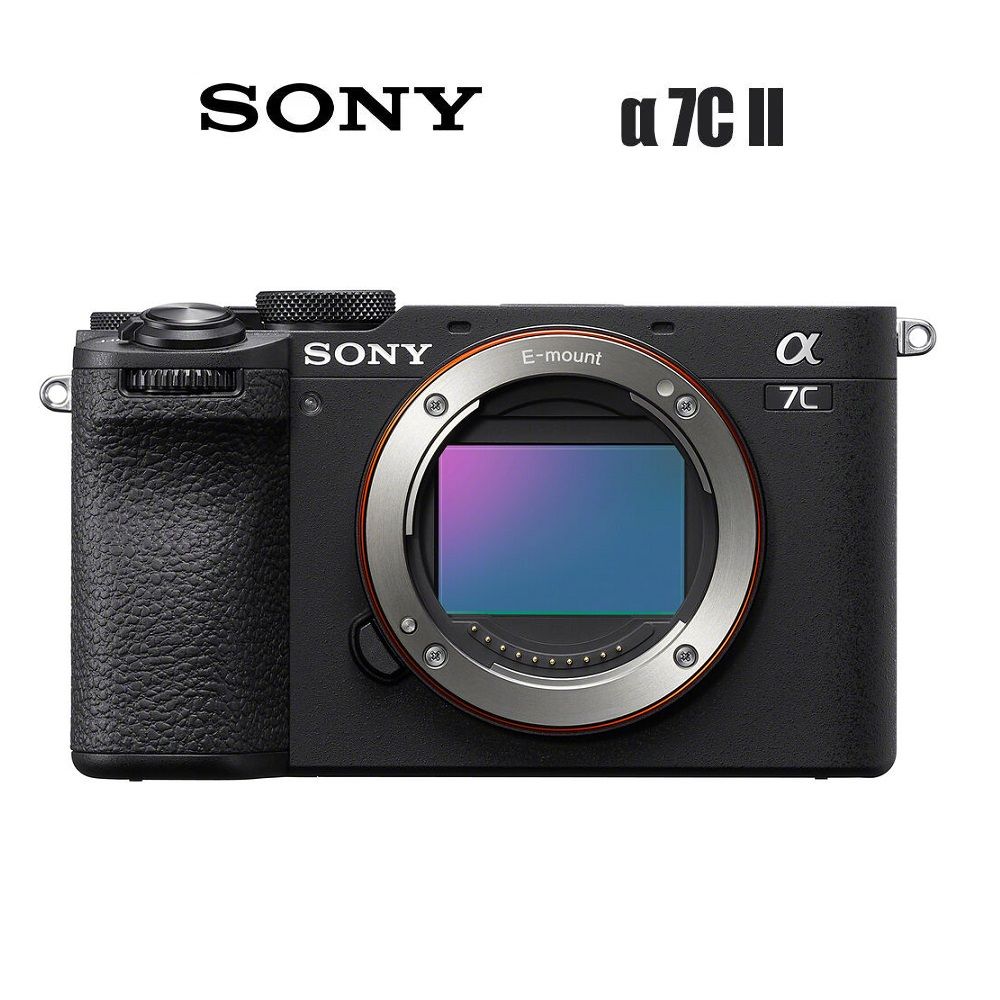 Беззеркальный фотоаппарат Sony Alpha A7C II Body Черный