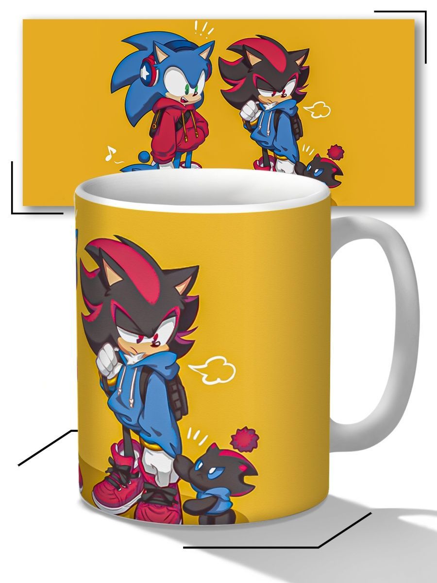 Кружка Соник Икс Шедоу Shadow Sonic X