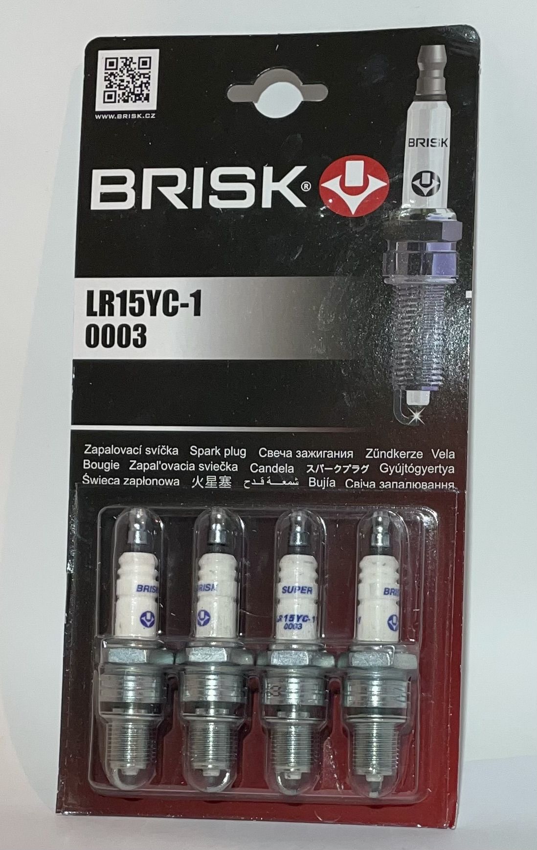 Комплект свечей зажигания BRISK LR15YC1 - купить по выгодным ценам в  интернет-магазине OZON (473044998)