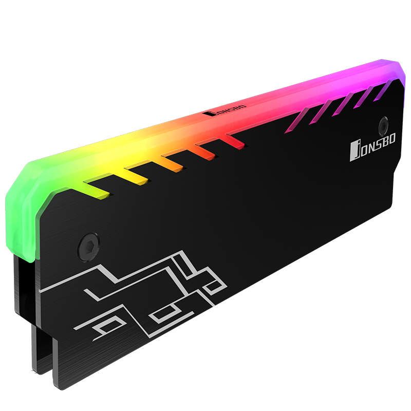 Радиатор оперативной памяти Jonsbo nc-1 с подсветкой RGB для DDR2 DDR3 DDR4