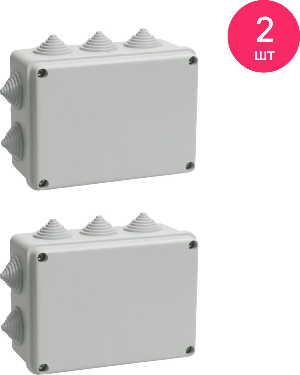 Коробка iek. Коробка распаячная IEK км41212-01. Км41234 IEK. Клеммная коробка IEK км41245.