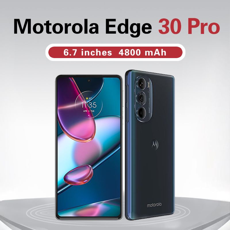 MotorolaСмартфонEdge30ProUSA12/256ГБ,синий