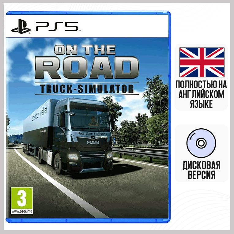 Игра On The Road Truck Simulator (PS5, английская версия)