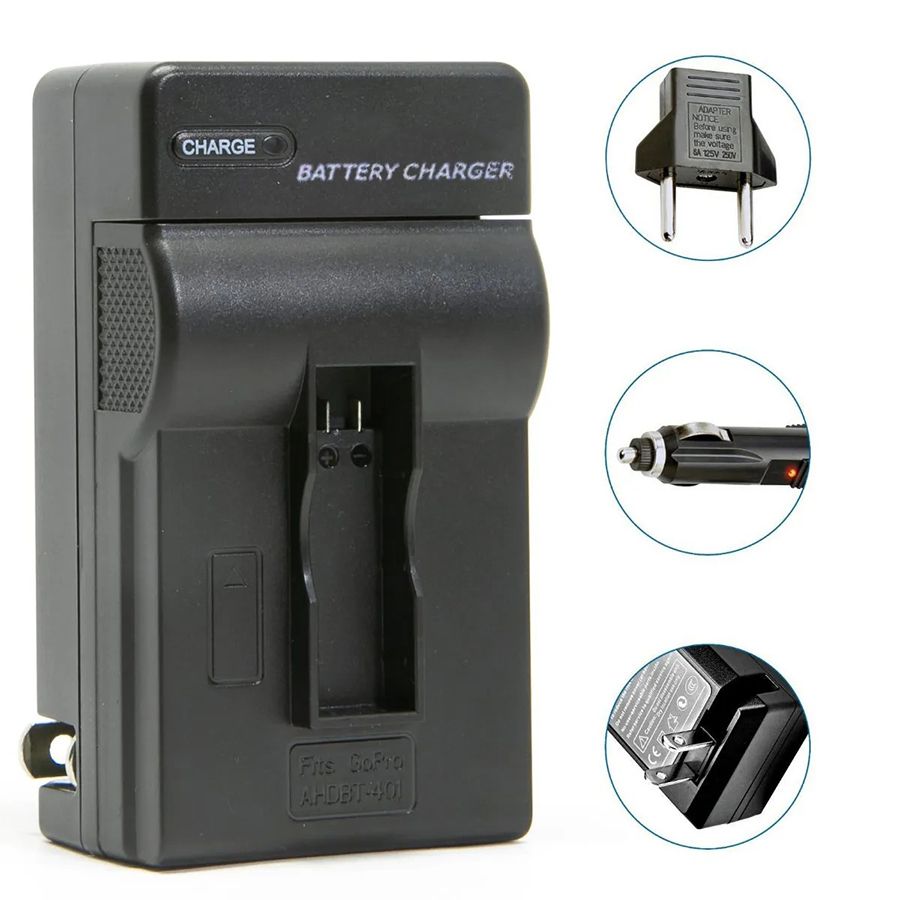 Универсальное зарядное устройство Battery pack charger AHDBT-401 для HERO 4