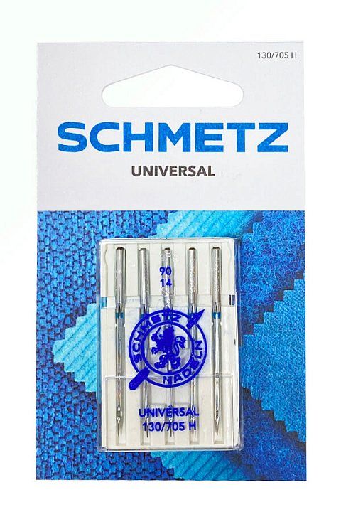 Иглы для бытовых швейных машин, "Schmetz", универсальные, №90.