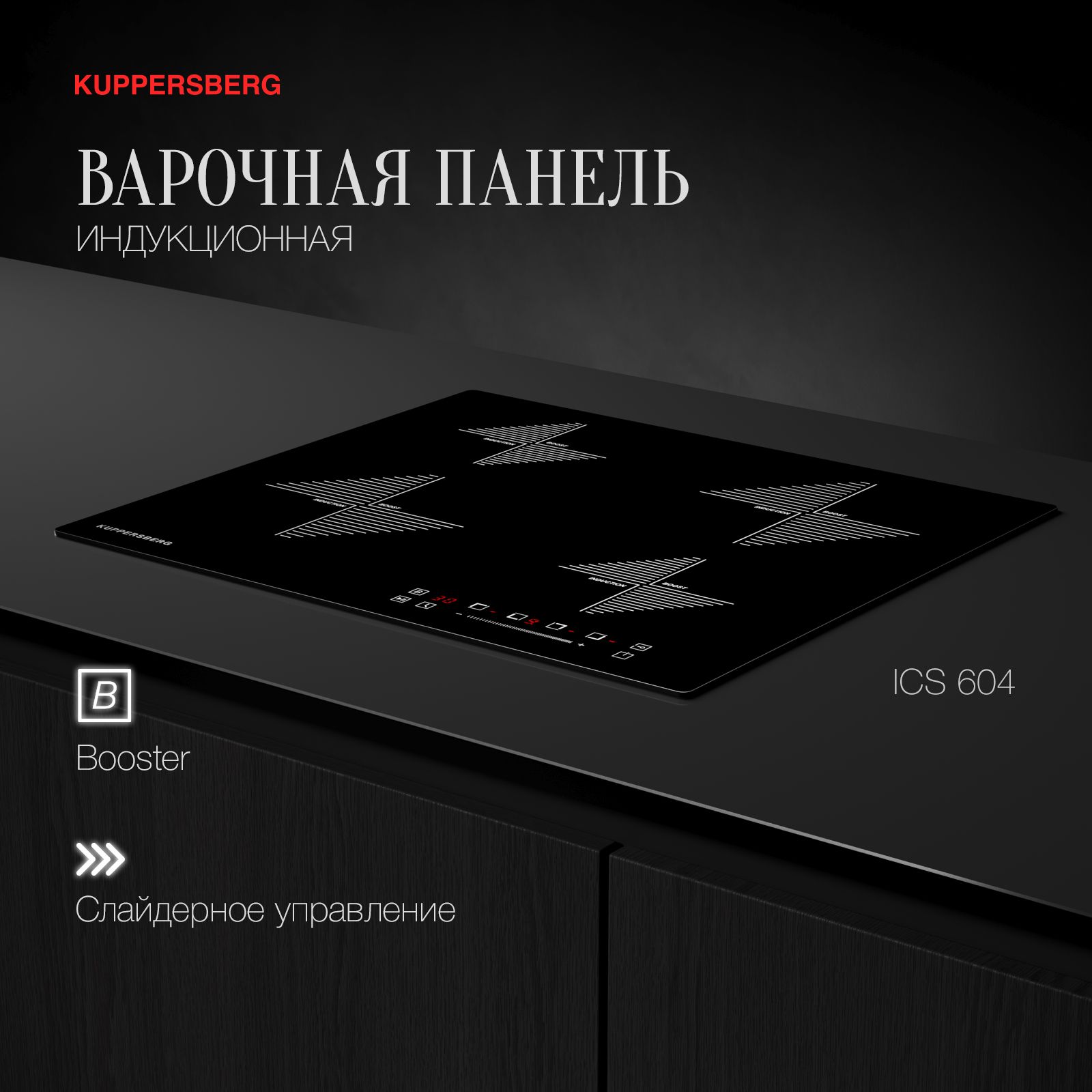 Индукционная варочная панель Kuppersberg ICS 604