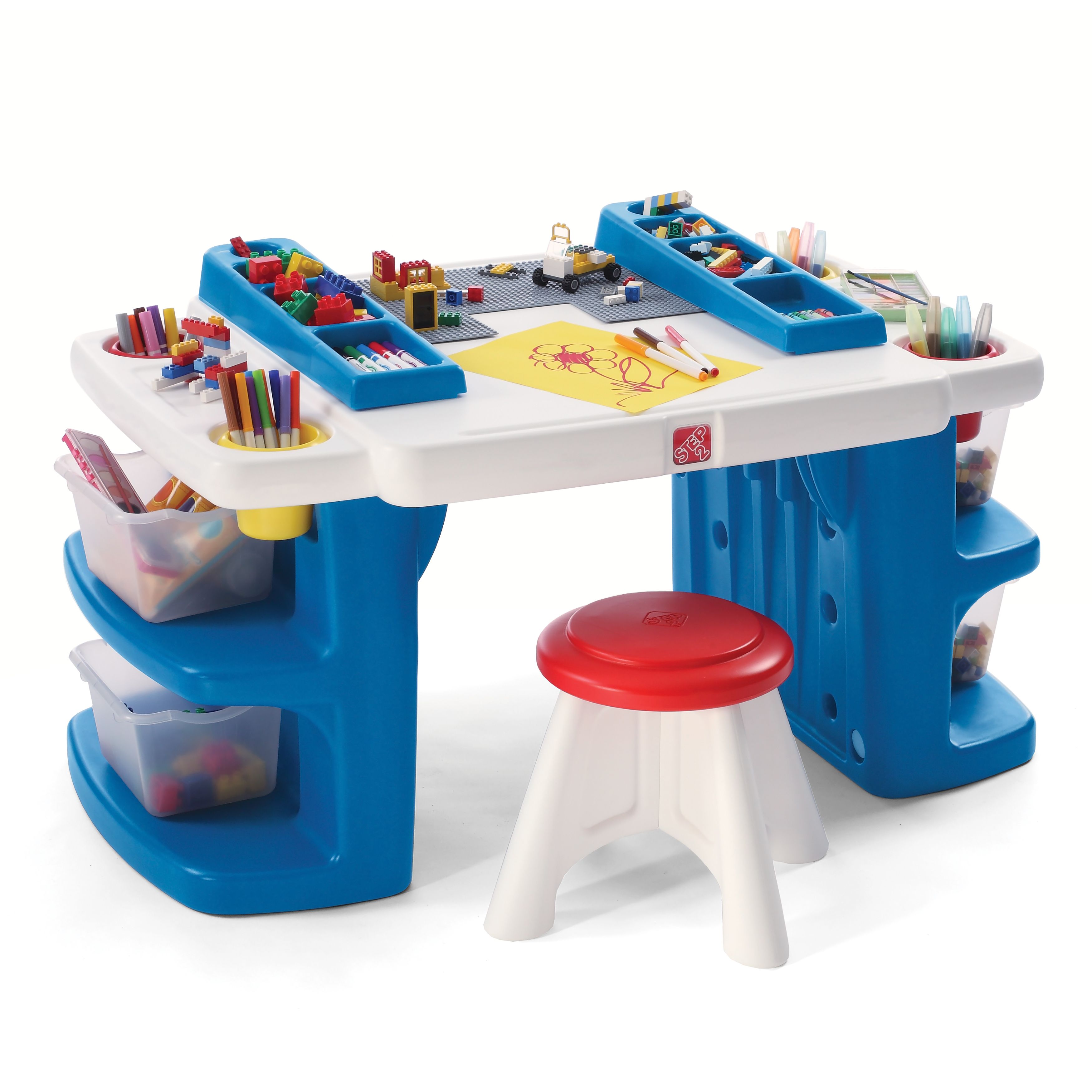 Играть со столом. Step2 стол детский. Стол степ 2. Детский игровой столик. Многофункциональный стол для детей.