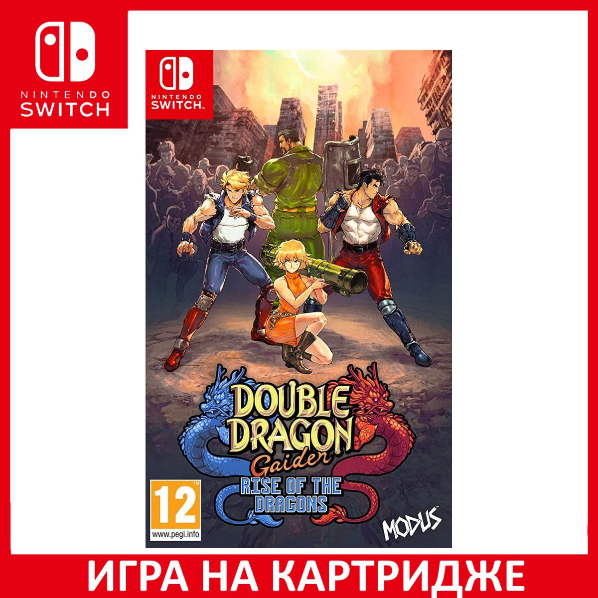 Double Dragon Gaiden Rise of the Dragons Switch