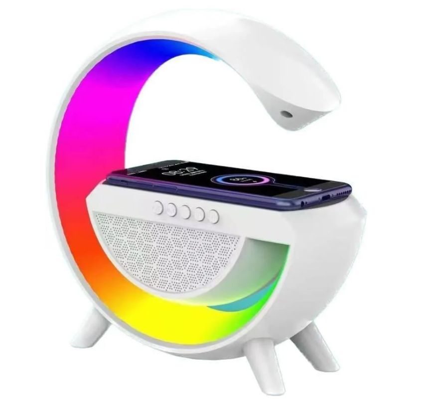 Led wireless charging speaker bt2301
