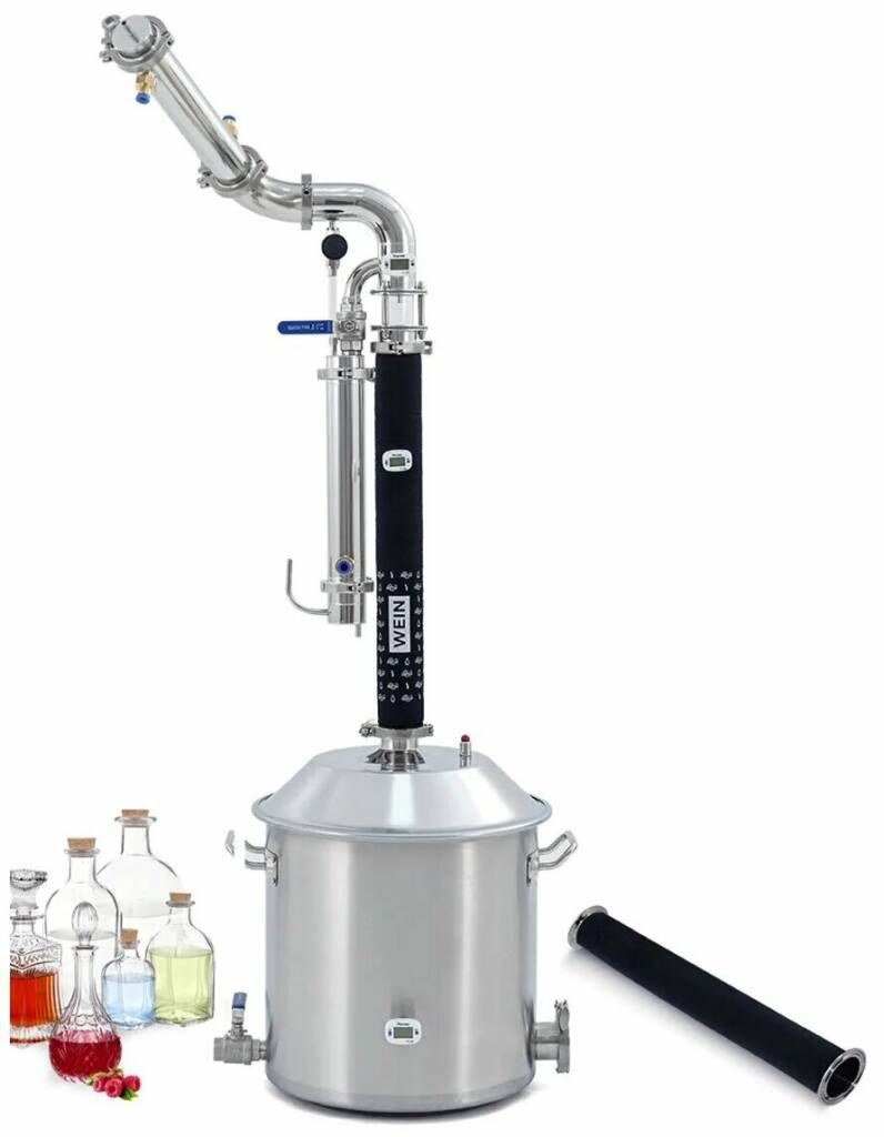 Самогонный аппарат Wein 6 pro 50 литров Полная комплектация, набор терморубашек 