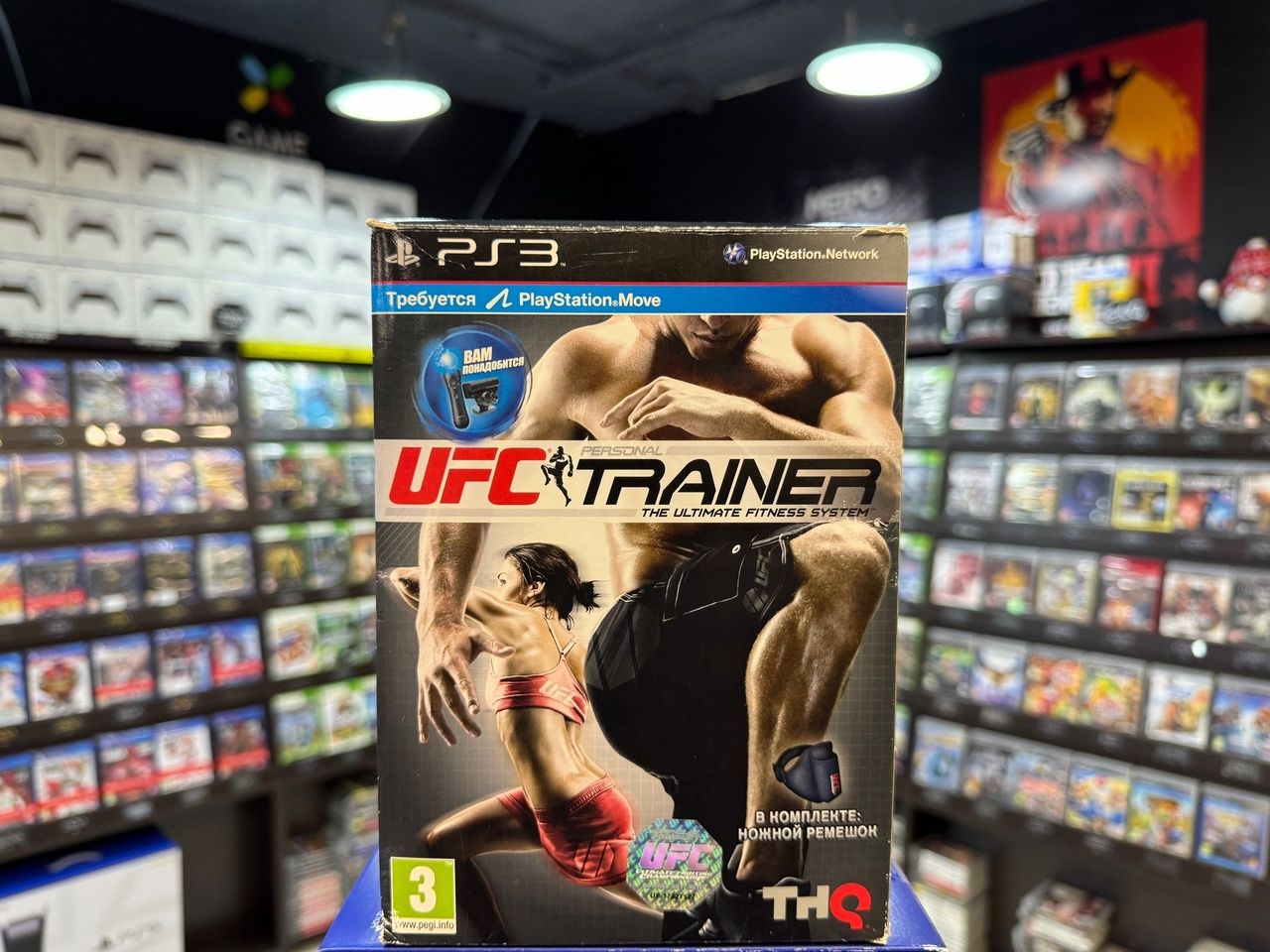 Игра Игра UFC Personal Trainer: The Ultimate Fitness System + Ремешок на  ногу PS3 (Box) (PlayStation 3 купить по низкой цене с доставкой в  интернет-магазине OZON (836276693)