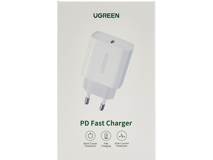 Сетевое зарядное устройство UGREEN USB C 20W PD белый