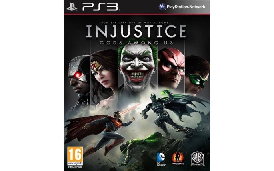 Игра Injustice 1 PS3 (PlayStation 3, Английская версия)