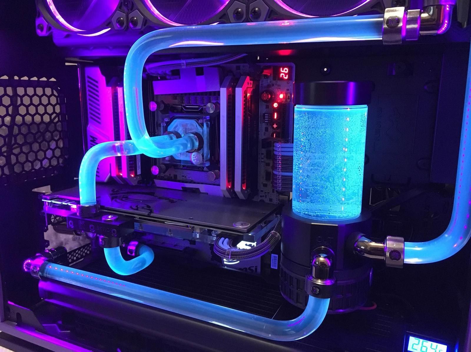 Жидкостное охлаждение пк. INWIN 303 Water Cooling. Кастомная система жидкостного охлаждения. Водяное охлаждение ПК кастом. Кастом СЖО - 2 360 радиатора.