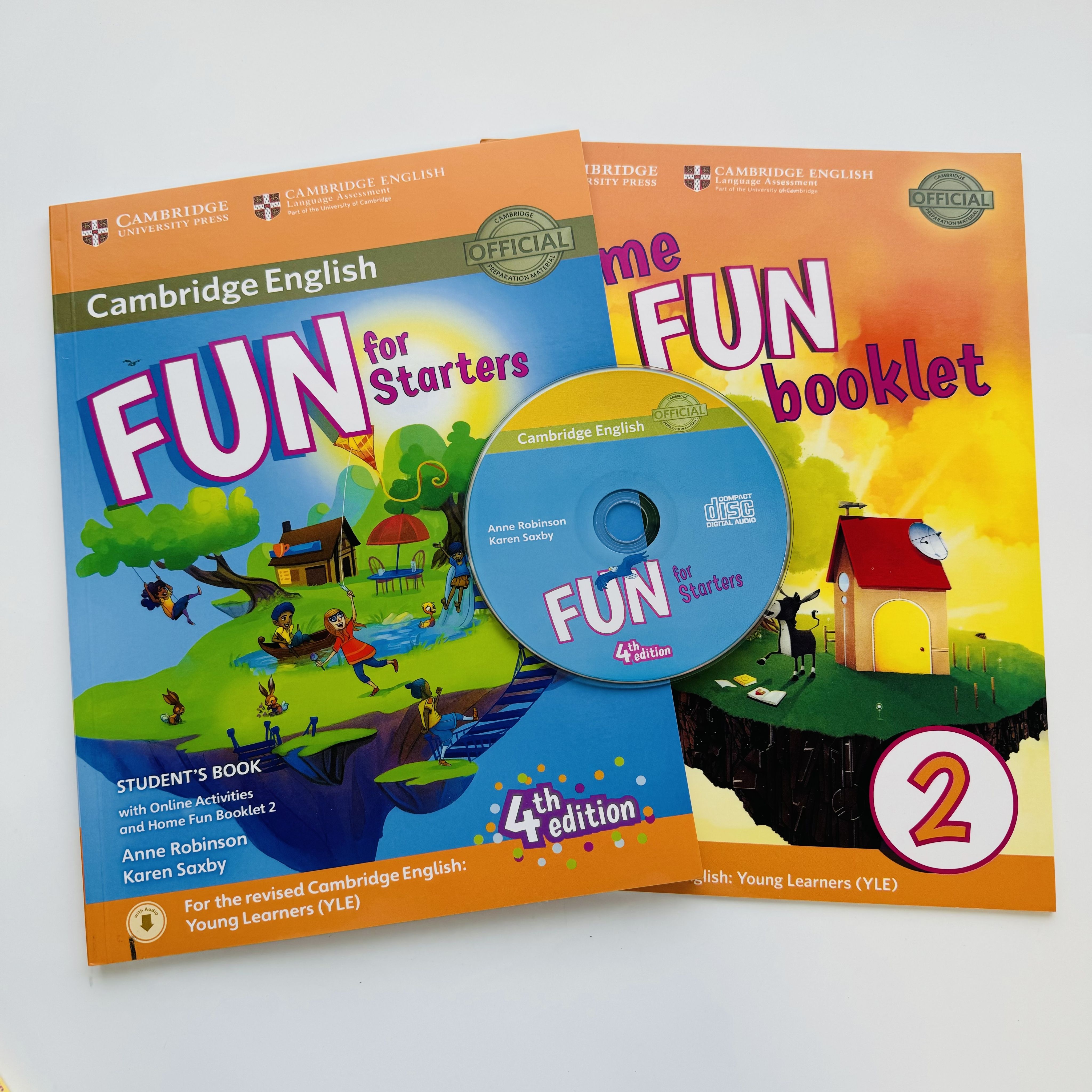 FUN for Starters КОМПЛЕКТ Учебник+Буклет+CD (4 издание)