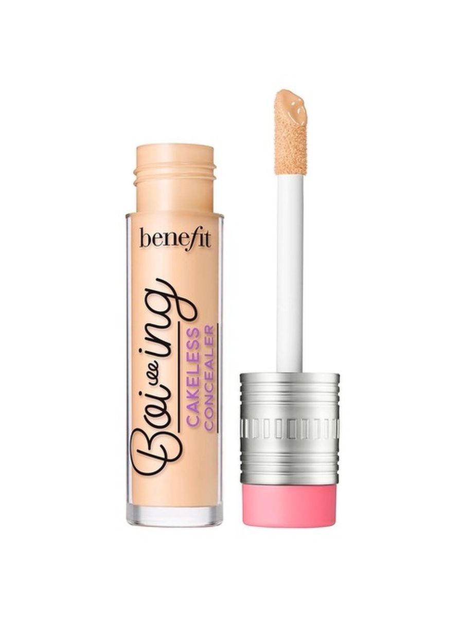 Benefit cosmetics. Boi-ing cakeless флюидный консилер с плотной текстурой. Benefit корректор. Benefit concealer. Консилер от Бенефит.