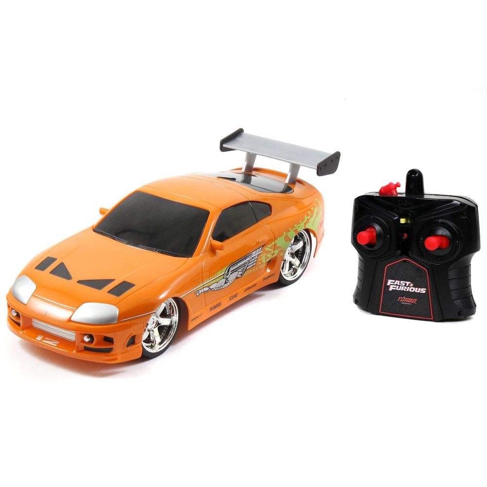 Fast furious машинка. Jada Toyota Supra 1:24. Toyota Supra RC Drift. Тойота Супра Форсаж игрушка. Радиоуправляемая машина Jada fast&Furious Toyota Supra 1995.