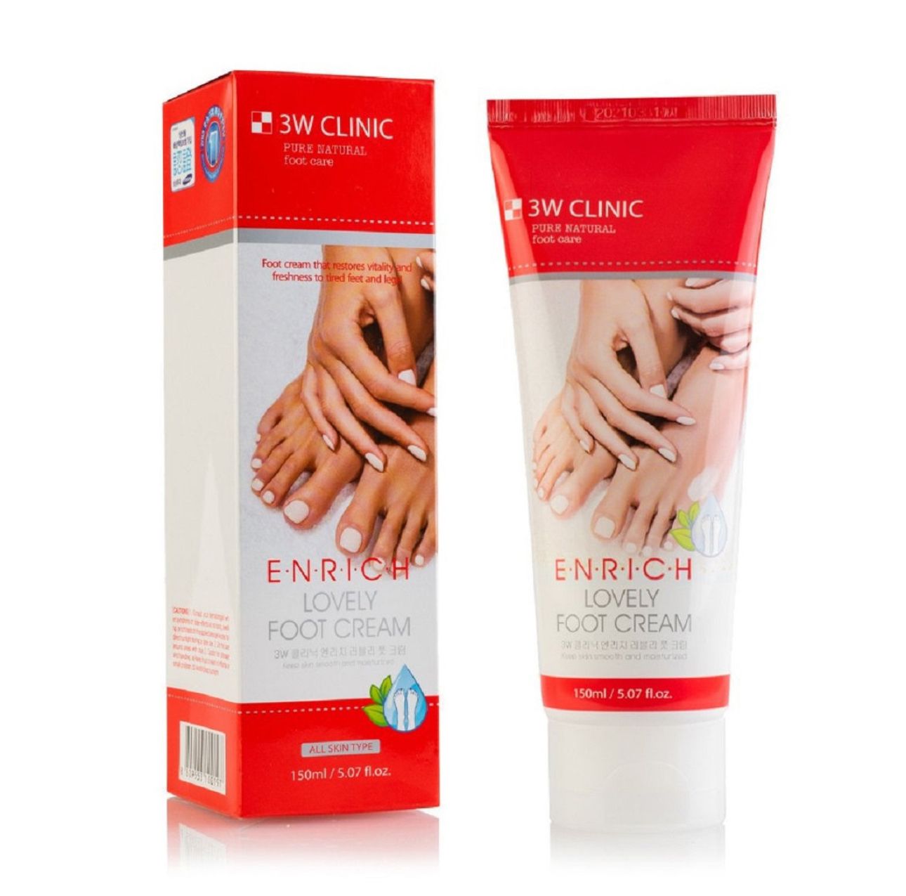 Foot крем. 3w Clinic крем для ног enrich foot treatment. [3w Clinic] крем для ног enrich Lovely foot treatment, 150 мл. 3w Clinic крем для ног enrich Lovely foot Cream. 3w Clinic enrich foot treatment восстанавливающий крем для уставших ног 100мл 8809317285306.