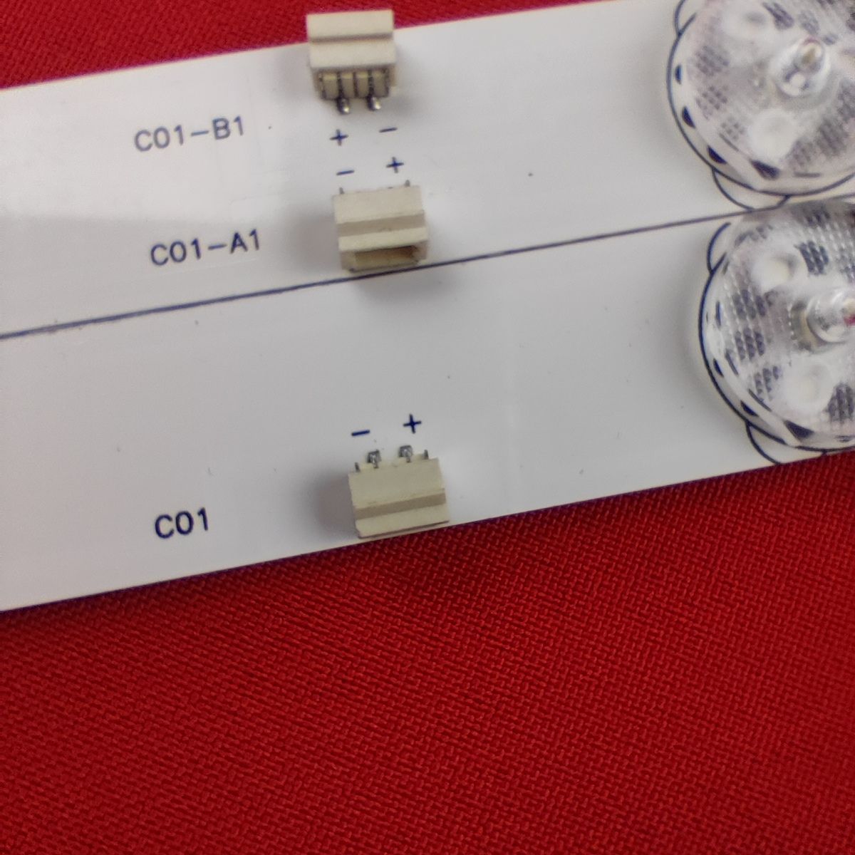 LED подсветка JS-D-JP4310-A81EC для ТВ Akai UA43EK1100US, UA43EKII, Liberty LD-4316, LD-43168, Lehua 43X600