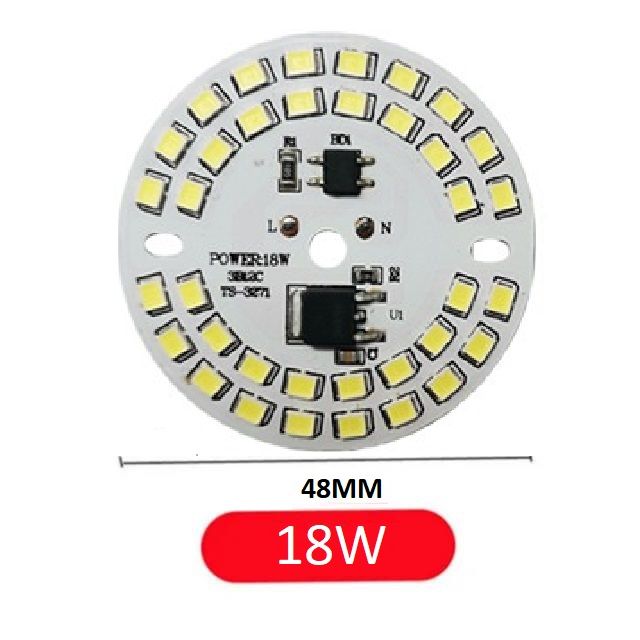 Алюминиеваякруглаясветодиоднаяплата(модуль)18W220Vledsmd2835,белыйтеплыйсвет