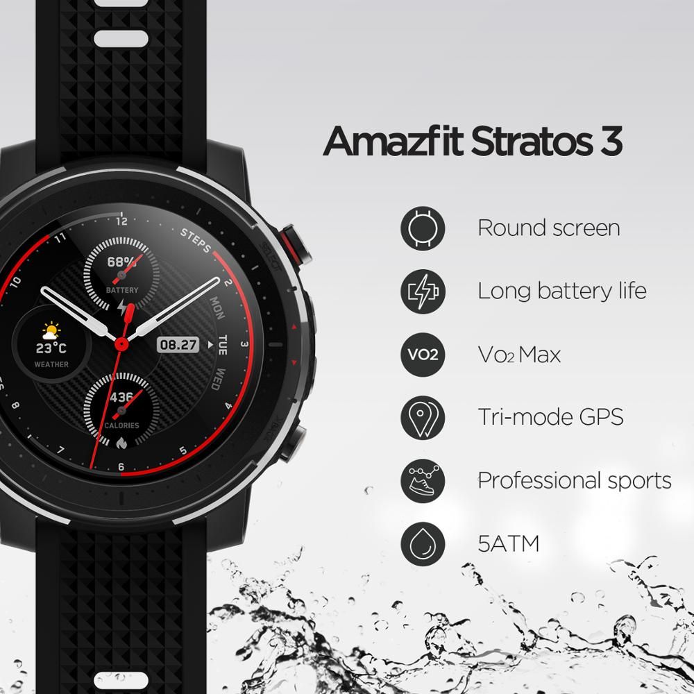 Amazfit stratos 3 store launch date