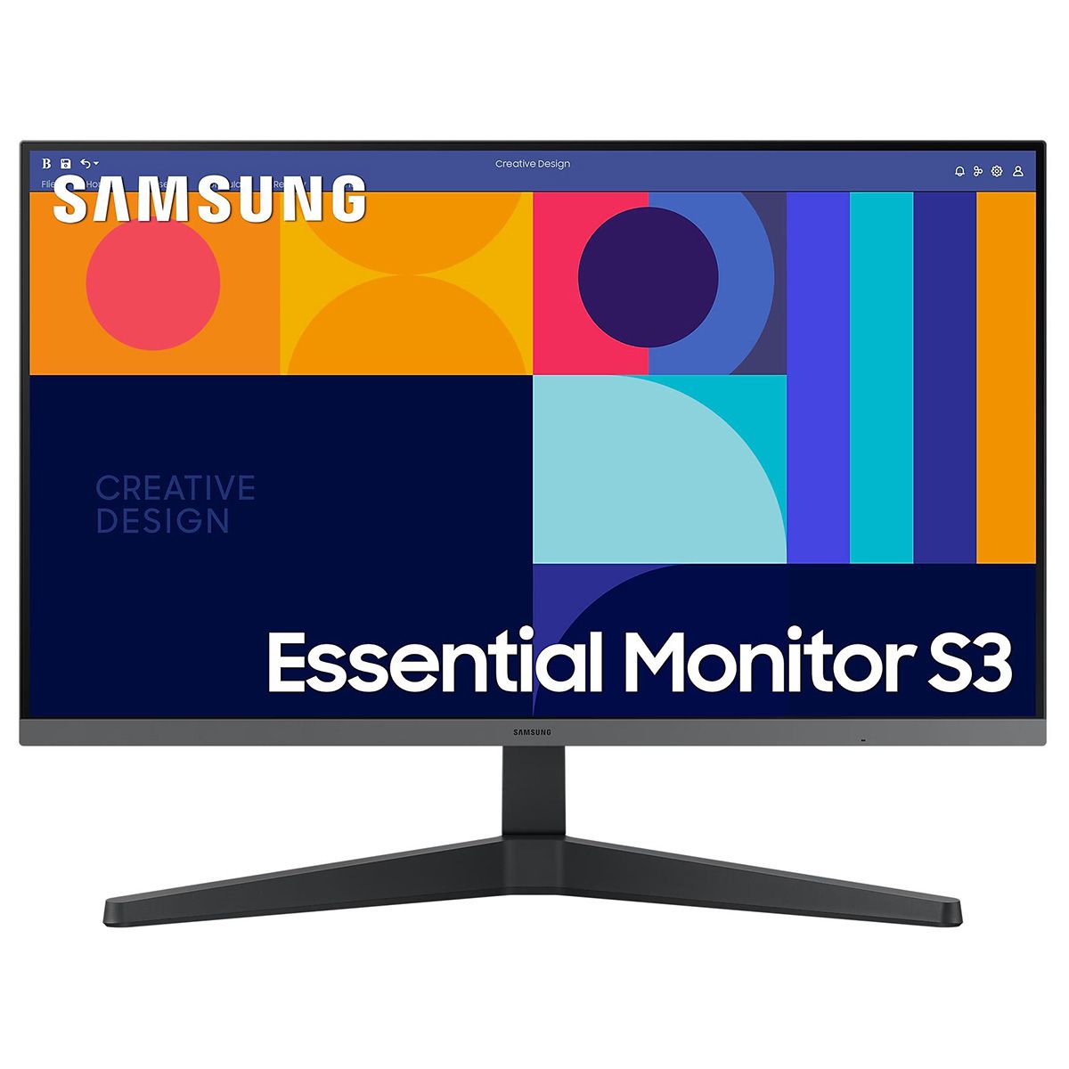 Samsung 27" Монитор S27C330GAI, IPS, 1920x1080, 100 Гц, черный