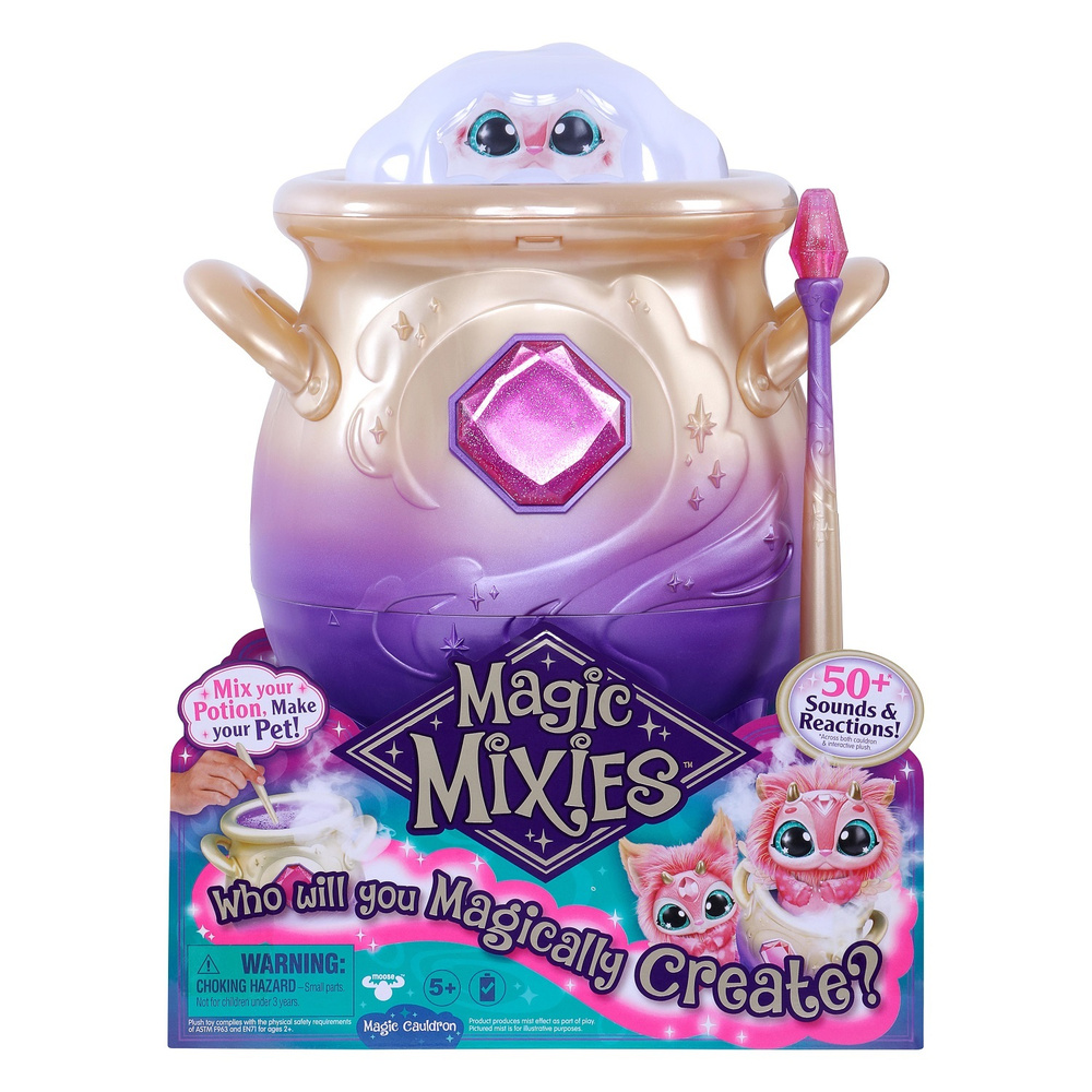 Мэджик Миксис Игровой набор интерактивный Волшебный котел розовый ТМ Magic Mixies  #1