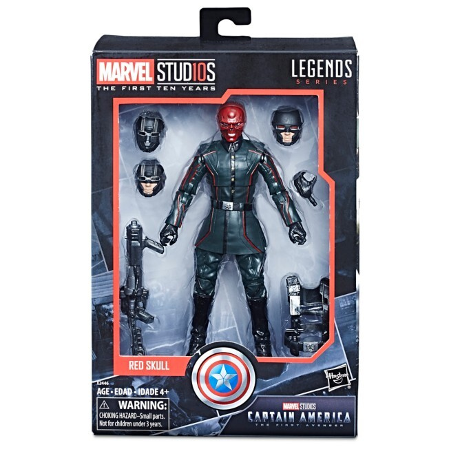 marvel legends captain america 10th anniversary