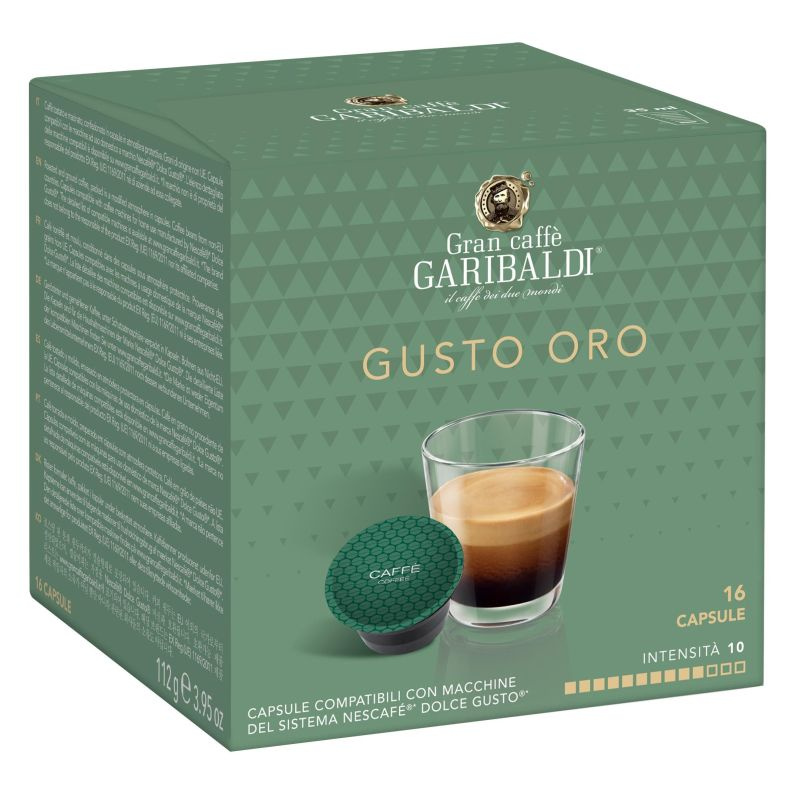 Кофе в капсулах Garibaldi Gusto Oro (DG), набор из 16 штук #1