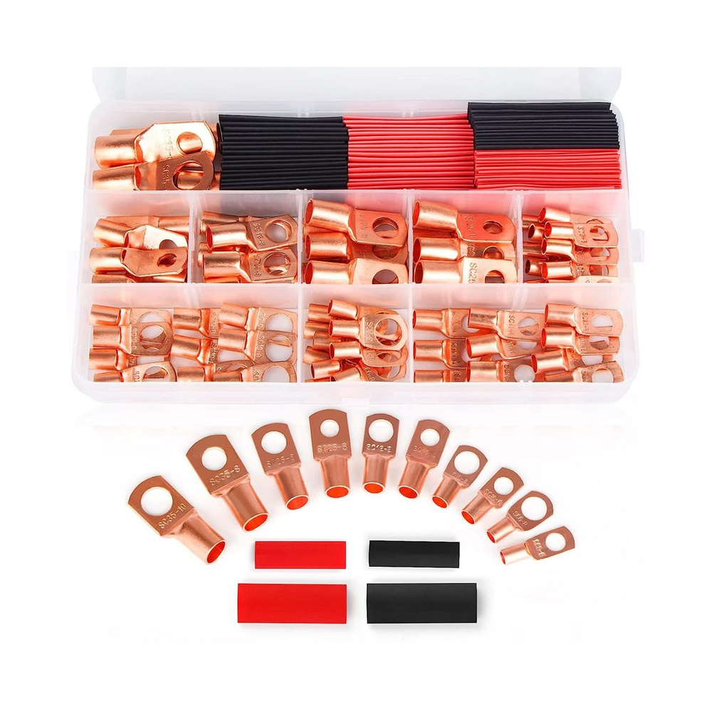 130 шт. наконечники для медных проводов, разъем для клемм - купить по ...