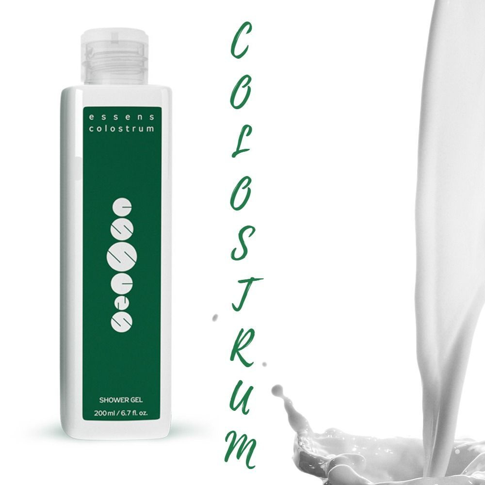 Essens Гель для ухода за кожей для душа Colostrum 200 мл, Гель для тела с молозивом  #1