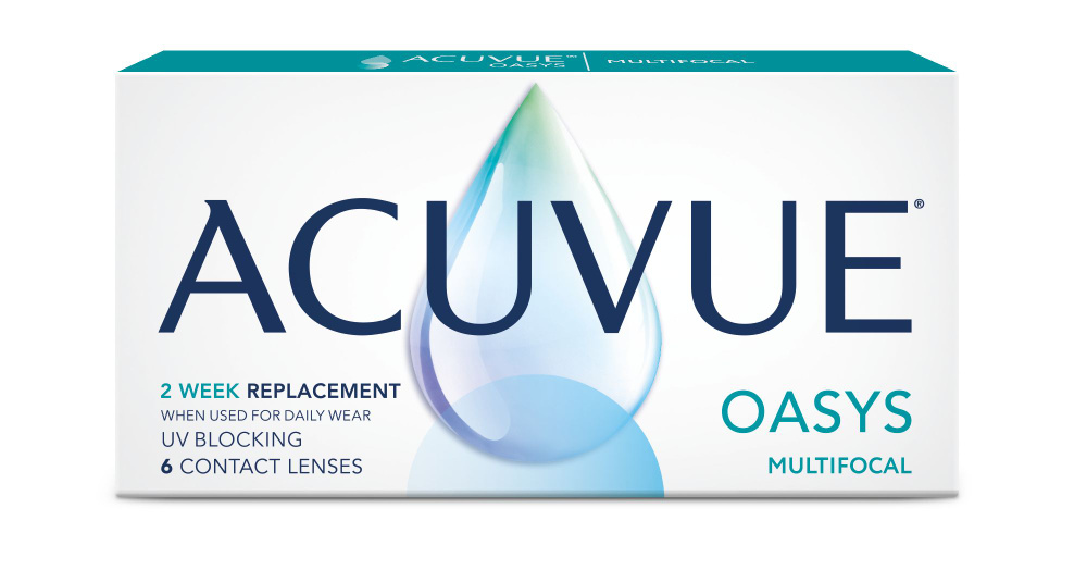 Мультифокальные линзы Acuvue, Oasys Multifocal, -4.50 / аддидация HIGH ...