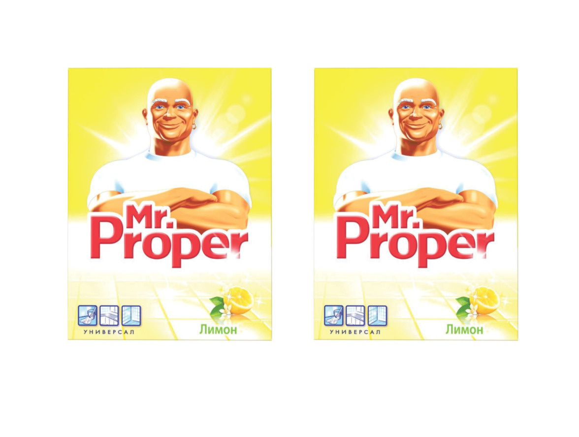 Чистящее средство 400 г, MR.PROPER (Мистер Пропер) "Лимон", универсал ...