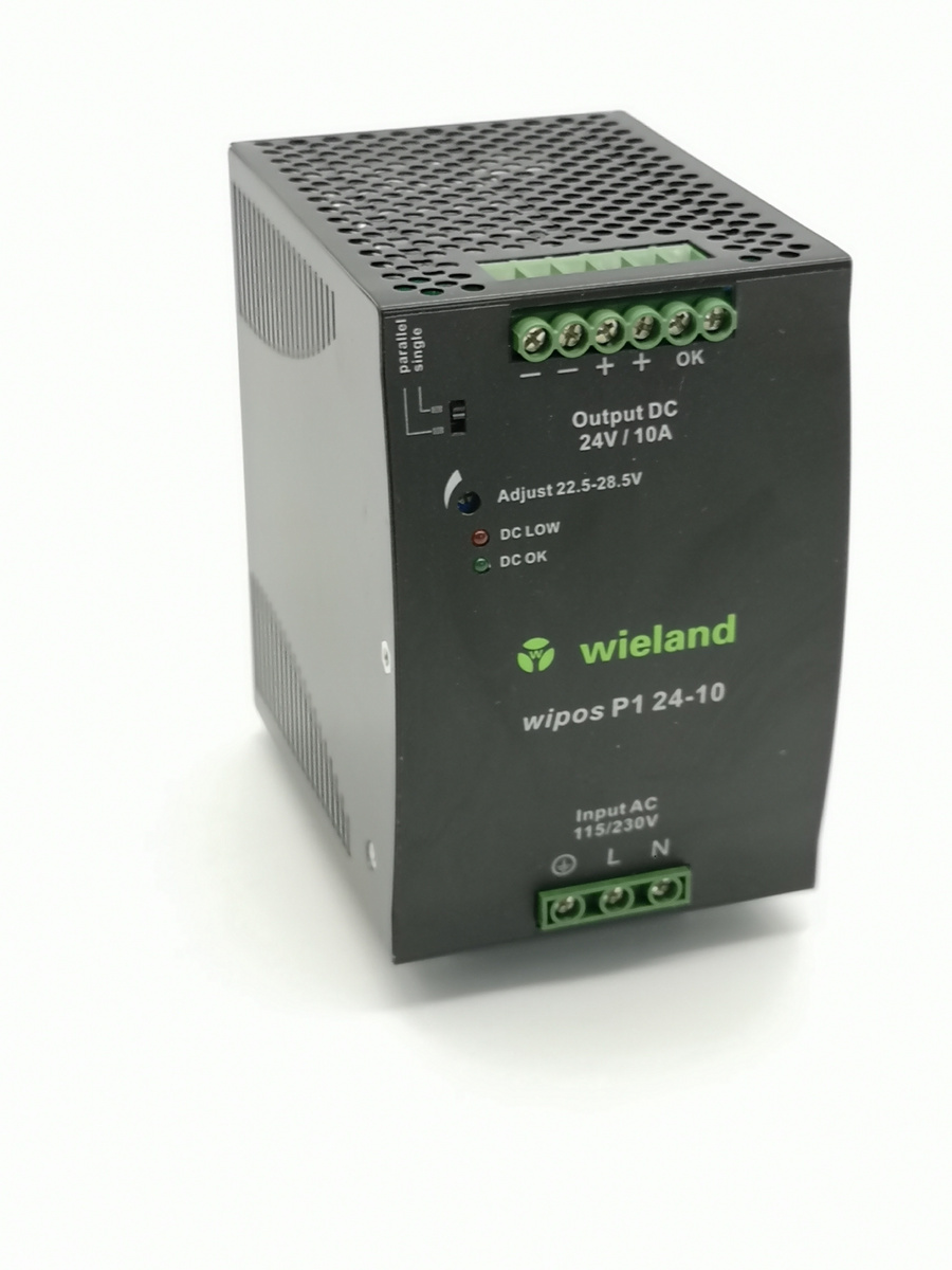 Блок питания Wieland WIPOS P1 24-10 24В 10А AC/DC - купить по выгодной ...