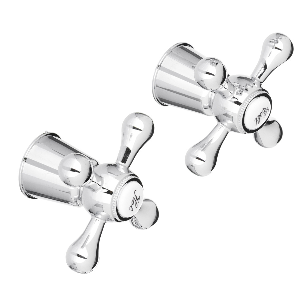 Ручка для смесителя 2 шт, крест., под квадрат, пластик 565-010 — купить ...