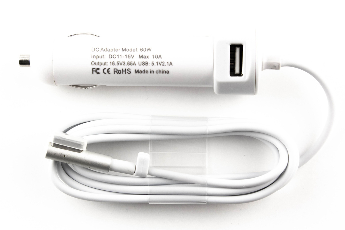 Автомобильная зарядка для Apple 16.5V 3.65A magsafe — купить в интернет ...