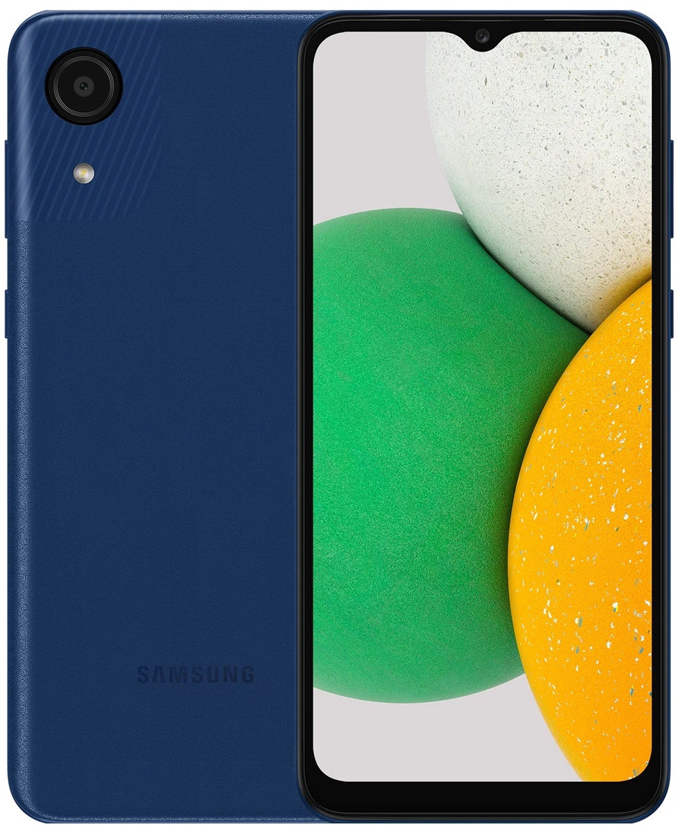 Смартфон Samsung Galaxy A03 Core 2/32GB SM-A032FZBDSER Blue 32 ГБ ...