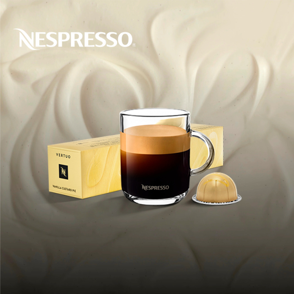 Nespresso Creations Vanilla Custard Pie 