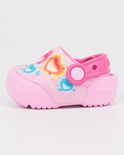 Сабо Crocs Fun Lab Heart Lights Clog 