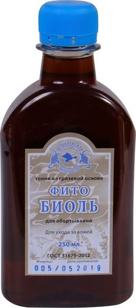 Тоник Целебная сила Сакского озера Фито-Биоль, на грязевой основе, для ...