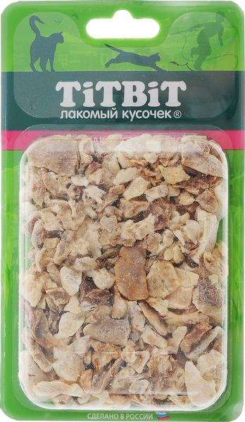 Лакомство Titbit "Легкое говяжье", для кошек, 8 г - купить с доставкой ...