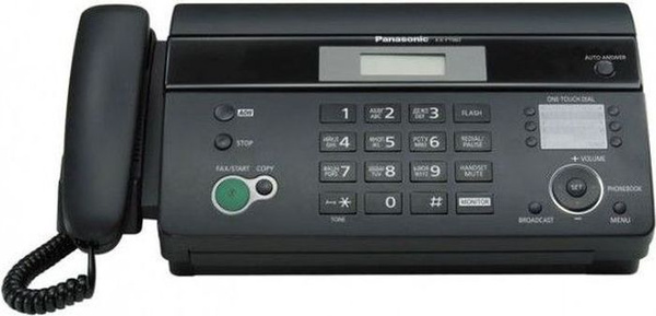 Факс Panasonic KX-FT982RU-B, черный - купить с доставкой по выгодным ...