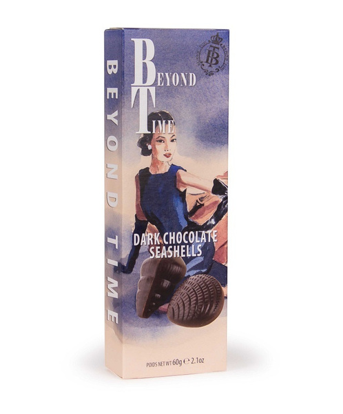 Шоколад Beyond Time ракушки из горького шоколада 60г Бельгия - купить с ...