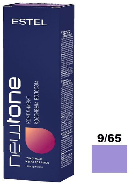 Estel NewTone 9/65 Блондин фиолетово-красный Тонирующая маска для волос ...