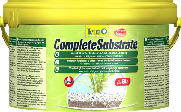 Грунт для аквариума Tetra CompleteSubstrate, питательный, 2,5 кг ...