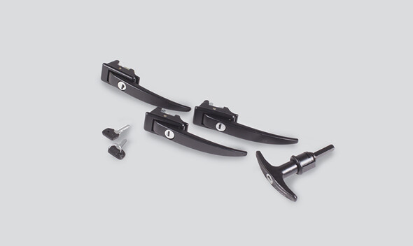 КОМПЛЕКТ РУЧЕК (3 БОК.+ 1 ЗАДН.) 3741 НАРУЖНЫХ (METALPART)