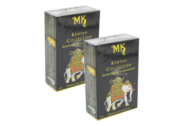 Чай чёрный кенийский гранулированный "МК" Кениан Коллекшн, в картонных ...