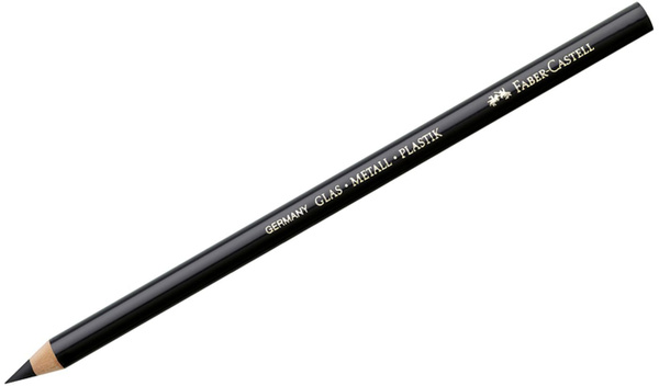 Карандаш перманентный Faber-Castell, для письма по стеклу, фарфору ...