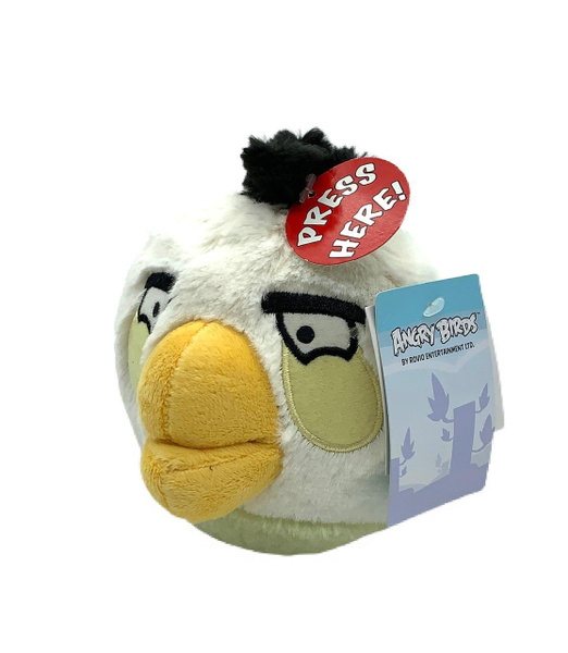 Энгри Бердз, мягкая игрушка Энгри Бердз Angry Birds со звуком, цвет ...