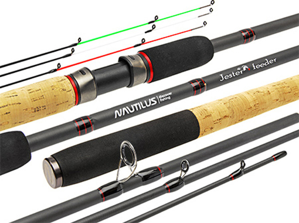 Удилище Nautilus Удилище Nautilus Jester Feeder JF11MLQ, черный, 3,3 м ...